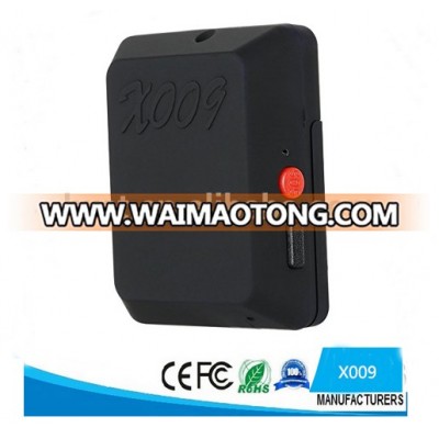 X009 Mini GPS Tracker GSM SIM Card Car Vehicle Real Time Online Tracker SOS Communicator Anti-Lost Tracking Alarm Device