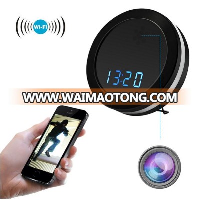 HD1080P Wireless WiFi Hidden Camera Security Alarm Clock Car DVR IR Night Vision