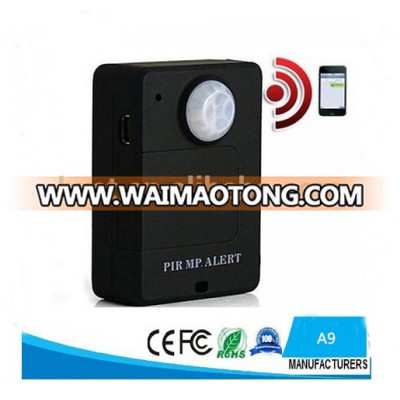 A9 Mini Wireless Motion GSM Alert Detection Monitor Infrared Sensor PIR MP Alarm