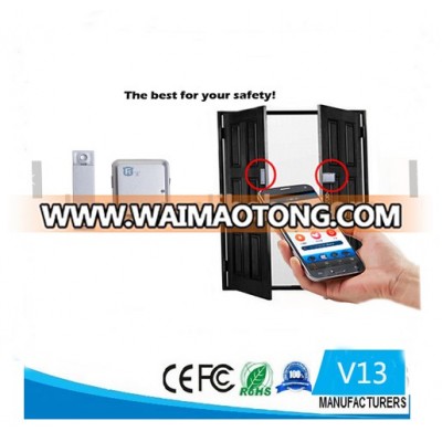 Window And Door Magnetic Alarm, Wireless Smart Alarm For Private House GPS Tracker With Memory Card Slot