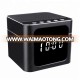 wireless bluetooth speaker hidden camera wifi clock camera hidden